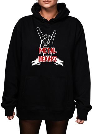 Bluza męska bluzka dekarska z nadrukiem - METAL DEKARZ - zdjęcie 3