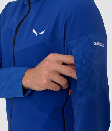 Kurtka softshellowa męska Salewa AGNER niebieska 00-0000028300_8621 - zdjęcie 3