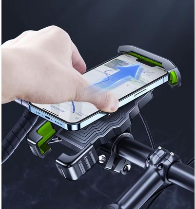 Uchwyt Rowerowy na Telefon GPS do Roweru Hulajnogi Wózka Motocyklowy Mocny TRIZAND 25366 - zdjęcie 4