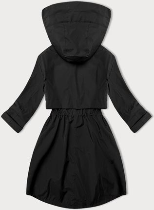 Prosta kurtka bez ocieplenia plus size J Style czarna (16M9257-392) - zdjęcie 2