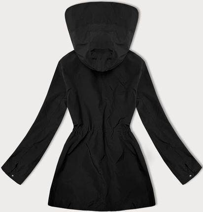 Cienka kurtka z ozdobną podszewką plus size J Style czarna (16M9258-392) - zdjęcie 2