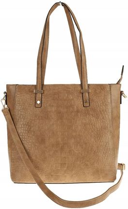 Torebka Damska Teczka Listonoszka Shopper na Ramię Miejska A322 D.Khaki - zdjęcie 3