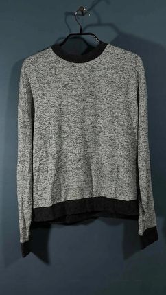 TOPSHOP Cienki Sweter Damski Bez Kaptura Długi Rękaw Rozmiar 38 Szary - zdjęcie 3