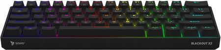 Klawiatura Savio Blackout X2 (SAVGKBLACKOUTX2RED) - zdjęcie 3