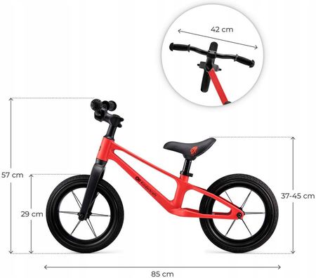 Kinderkraft Balance Rower Eter Red - zdjęcie 2
