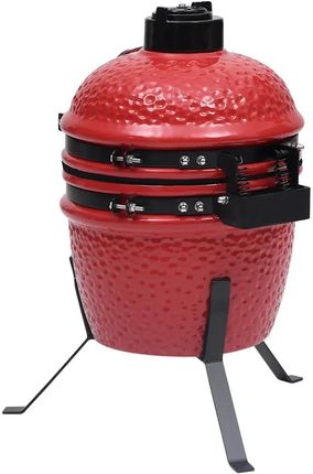 Zakito Europe Ceramiczny Grill Kamado 26,5cm Czerwony ZE316095 - zdjęcie 3
