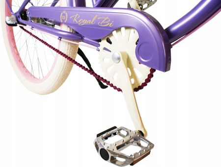 Royalbi Miejski Damski Cruiser Holenderski Damka 3 Biegi Shimano Fiolet 28 2025 - zdjęcie 6