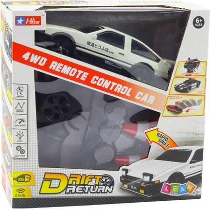 Auto Sportowe Rc Z Wymiannymi Kołami Białe - zdjęcie 2