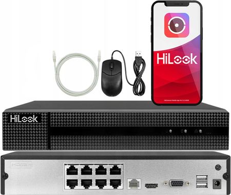 Hilook Zestaw Do Monitoringu Ip 4 Kamery Tandemvu 4Mpx+4Mpx Ptz-N2D400M-De/14 Poe - zdjęcie 3