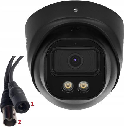 Dvs Zewnętrzna Kamera Analogowa 8Mpx Czarna Kamera Kopułkowa Ultra Hd Analog - zdjęcie 6