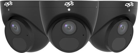 Dvs Monitoring Ip Zestaw 6 * Kamera Zewnętrzna 5Mpx Czarna Poe Rejestrator - zdjęcie 4