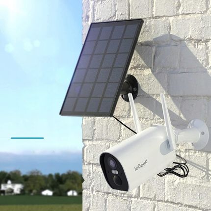 Iegeek Kamera Zewnętrzna Solarna Smart Bezprzewodowa Ip Wifi 2K 3Mpx 4X Zoom - zdjęcie 6