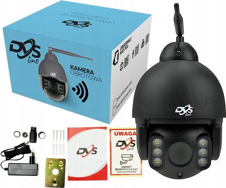Dvs Czarna Kamera Obrotowa Ip Wifi 4K 8Mpx Sony, 8X Zoom, Autotracking, Ip66 - zdjęcie 6