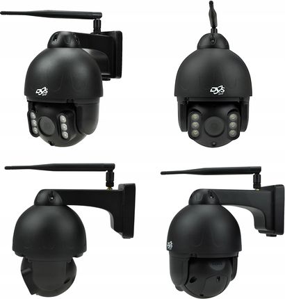 Dvs Czarna Kamera Obrotowa Ip Wifi 4K 8Mpx Sony, 8X Zoom, Autotracking, Ip66 - zdjęcie 4