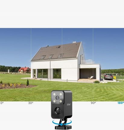 Iegeek 2K 3Mp Kamera Bezpieczeństwa Wi-Fi Zewnętrzna Wodoodporna Kamera - zdjęcie 3
