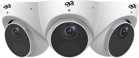 Dvs Zewnętrzna Kamera Kopułka Ip 5 Mpx Poe Onvif Mikrofon Biała Quad Hd - zdjęcie 6