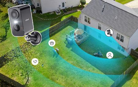 Iegeek Kamera Solarna Zewnętrzna Bezprzewodowa Ip Smart Wifi 2K 3Mpx Full Hd - zdjęcie 3
