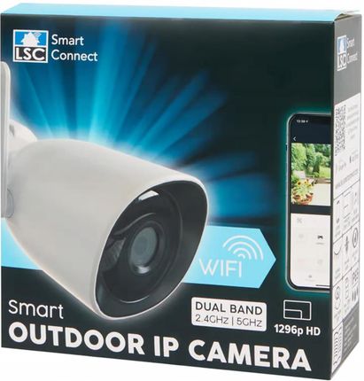 Lsc Ip Kamera Zewnętrzna Solidna Full Hd 1080P Wi-Fi Alarm Smart Connect - zdjęcie 3