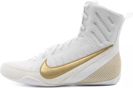 Nike Buty Do Boksu Machomai 3 Mid Special Edition Biało/Złote - zdjęcie 4