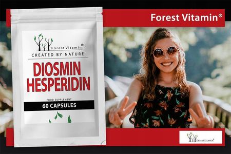 Forest Vitamin Diosmin Hesperidin 60kaps. - zdjęcie 3