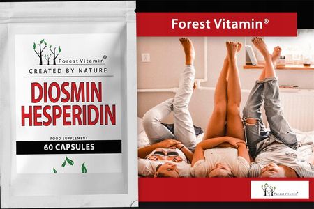 Forest Vitamin Diosmin Hesperidin 60kaps. - zdjęcie 6