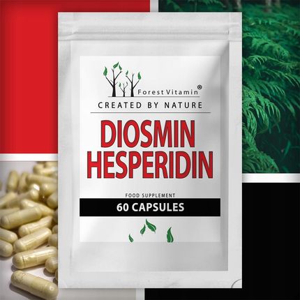 Forest Vitamin Diosmin Hesperidin 60kaps. - zdjęcie 4