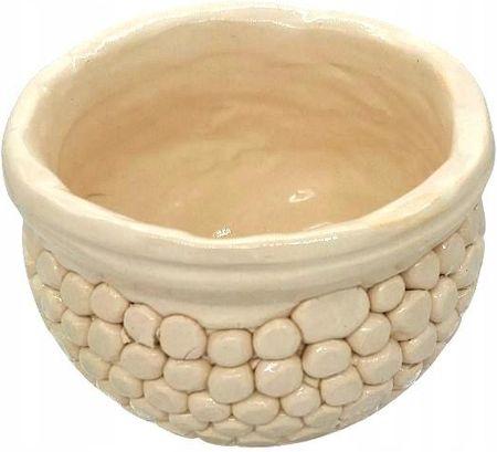 Doniczka Ceramiczna Handmade Kwiatki w Kapciach. Doniczka Ręcznie Robiona - zdjęcie 2