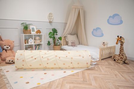 Selonis Tt-100X Namiot Tunel Do Zabawy Dla Dzieci Składany Beżowy Pusty - zdjęcie 4