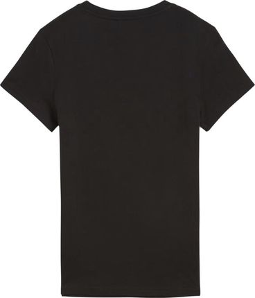 Koszulka damska Puma ESS No.1 Logo Tee czarna 682370 01 - zdjęcie 2