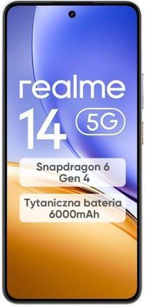 Realme 14 5G 12/256GB Srebrny - zdjęcie 5