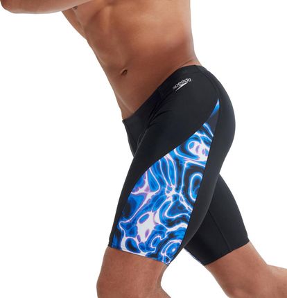 Męskie Bokserki Kąpielowe Alov Digi V-cut Jam Am black/blue rozmiar 30 - zdjęcie 2