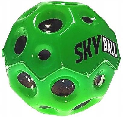 Grafix Piłeczka Sky Ball Meteor Zielona Wysoko Odbijająca Się - zdjęcie 3