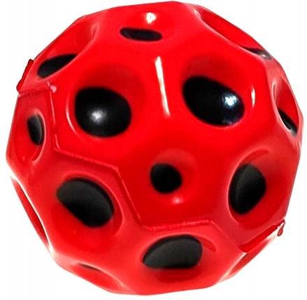 Grafix Piłeczka Sky Ball Meteor Czerwona Wysoko Odbijająca Się - zdjęcie 2