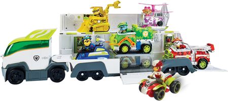 Spin Master - Psi Patrol Zestaw Ciężarówka Patrolowiec Jungle Patroller Z Figurką Rydera + Quad - zdjęcie 4