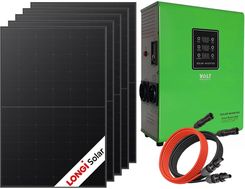 Zdjęcie Off-gridowy zestaw solarny do grzałek i bojlerów: przetwornica 230V GREEN BOOST MPPT-3000 + 5 x panel fotowoltaiczny Longi Solar 430W 33V [1722x1134x3 - Zabrze