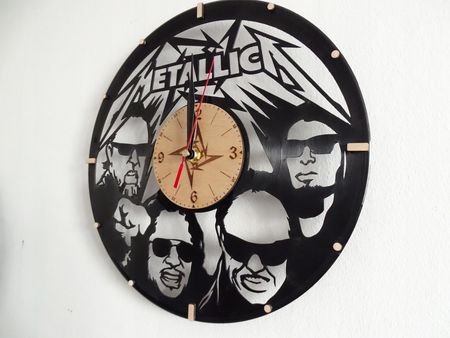 Zegar płyta winylowa METALLICA - zdjęcie 2