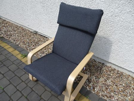 Poduszka Na Fotel Drewniany Ikea Poang Pello Pianka F001 - zdjęcie 3