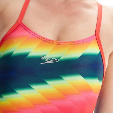 Speedo Damski Strój Kąpielowy Kostium Basenowy Pływacki Alov Fixxbk Af - zdjęcie 2