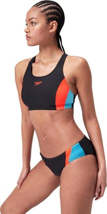 Speedo Damski Strój Kąpielowy Clrblck Splce 2.0 2Pc Af - zdjęcie 4