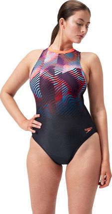 Speedo Damski Strój Kąpielowy Kostium Basenowy Pływacki Plmt Hyst Af - zdjęcie 5