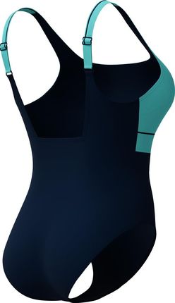 Speedo Damski Strój Kąpielowy Spdscu Cntr Eclipse 1Pc Af - zdjęcie 4