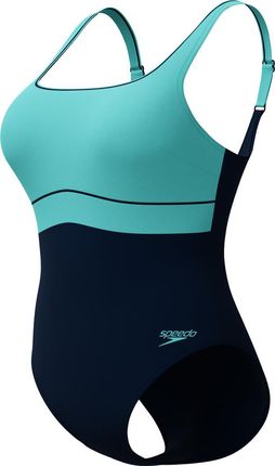Speedo Damski Strój Kąpielowy Spdscu Cntr Eclipse 1Pc Af - zdjęcie 3