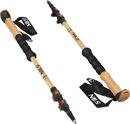 Kijki Trekkingowe Nils Bambusowe Tk8606 Regulowane 62-135cm - zdjęcie 2