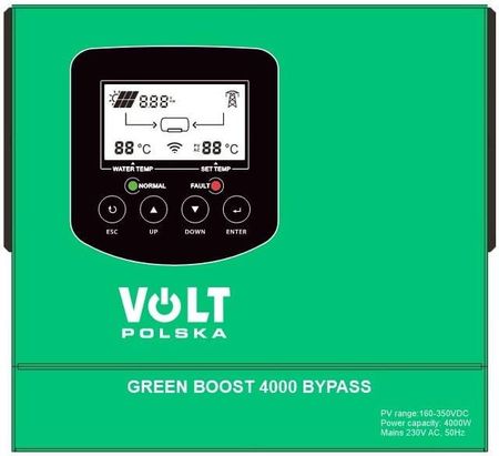 Off-gridowy zestaw solarny do grzałek i bojlerów: kontroler solarny typu GREEN BOOST 4000 BYPASS + 8x panel fotowoltaiczny Longi Solar 430W 33V - zdjęcie 5