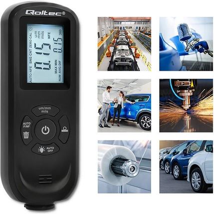 Qoltec Miernik Grubości Lakieru Z Podświetlanym Wyświetlaczem Lcd - zdjęcie 5