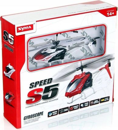 Helikopter Zdalnie Sterowany Na Pilota Rc Syma S5 3Ch Biały 65601QLKAGABC - zdjęcie 3