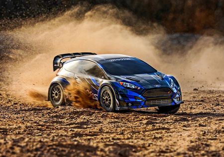 Traxxas Model Rc Ford Fiesta St Rally Bl-2S 4Wd 74154-4 Rajdówka Rc +50Km H - zdjęcie 6