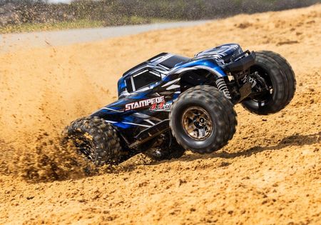 Traxxas Model Rc Stampede 4X4 Vxl V2 4Wd 90376-4 Monster Truck +90Km H - zdjęcie 6