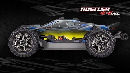 Traxxas Samochód Rc Rustler Ehd 4X4 Vxl 1 10 Wzmocnione Części 67376-4 - zdjęcie 2