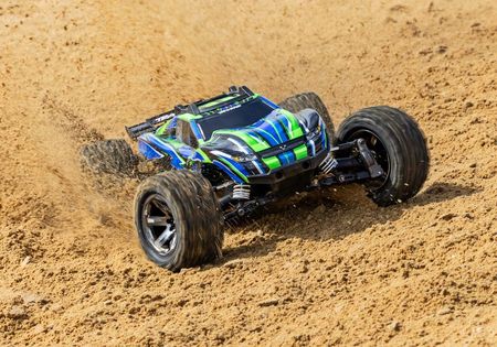Traxxas Samochód Rc Rustler Ehd 4X4 Vxl 1 10 Wzmocnione Części 67376-4 - zdjęcie 6